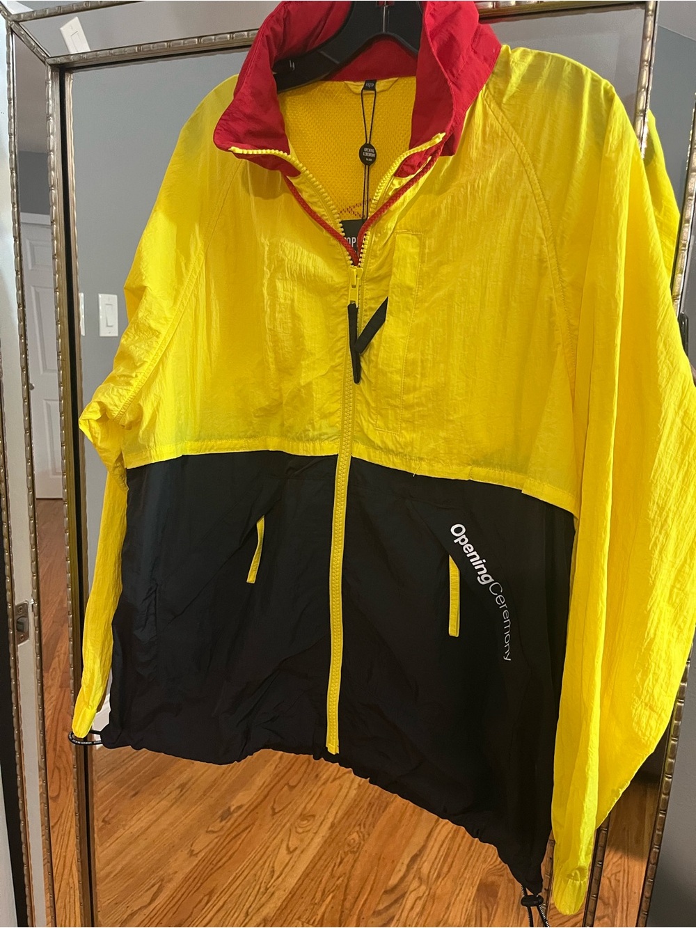 Opening Ceremony Yellow, Black & Red Women’s Lightweight Jacket